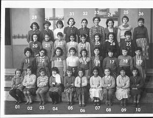 ECOLE LAMORICIERE FILLES 1955 CM1 N02